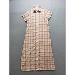 Glamorous Women Shirt Dresses 4 Multicolor Striped Button Front Collared Casual